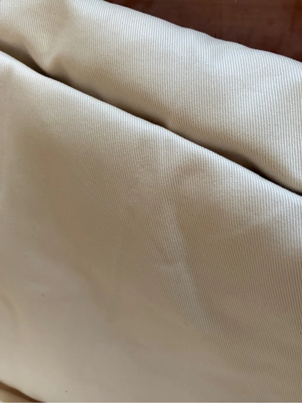 Pottery Barn Tailored Twill Slipcover Housse - Cream
